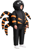 Inflatable Spider Costume for Adults, Funny Black Blow Up Suit