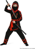 Kids Ninja Costume for Boys & Girls - Halloween Ninja Outfit with Accessories