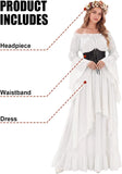 3 PCS Women's Medieval Renaissance Dress