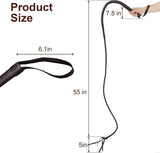 Faux Leather Woven Whip for Women and Men