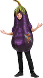 Inflatable Eggplant Costume for Adult, Funny Halloween Blow Up
