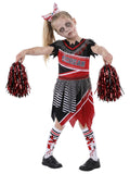 Zombie Cheerleader Costume for Girls