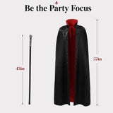 Adult Halloween Vampire Costume Accessories Set for Women Men
