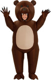 Inflatable Bear Costume for Adults, Funny Halloween Blow Up