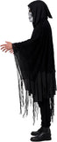 Grim Reaper Costume for Men Women Adult Scary Hooded Cloak Halloween Cape Cosplay Costumes