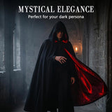Halloween Gold Hooded Costume Cloak