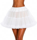 Petticoat Tutu Skirt for Women, Short Layered Tulle