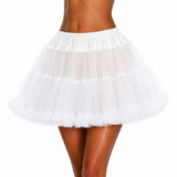 Petticoat Tutu Skirt for Women, Short Layered Tulle