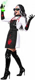 Women's Mad Scientist Costume, Creepy Science Cosplay Set