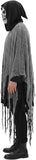 Grim Reaper Costume for Men Women Adult Scary Hooded Cloak Halloween Cape Cosplay Costumes