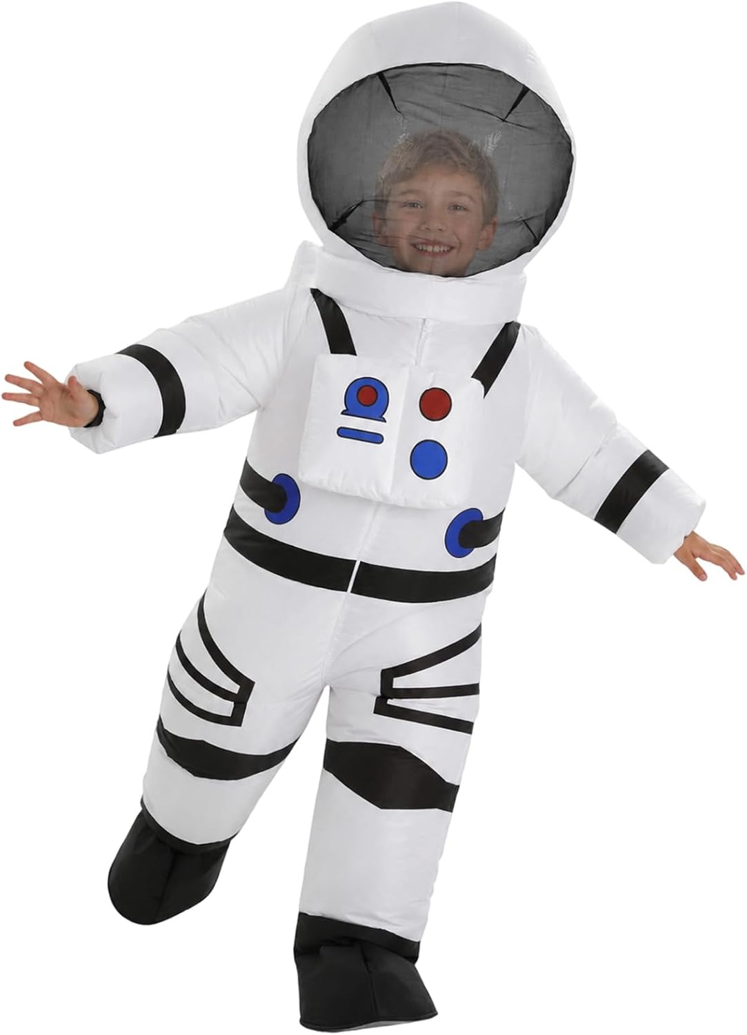 Inflatable Astronaut Costume for Kids, Funny Blow Up Suits