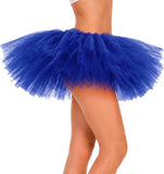 Black/White/Mulitcolor Tutu Skirt for WomenFluffy Layered