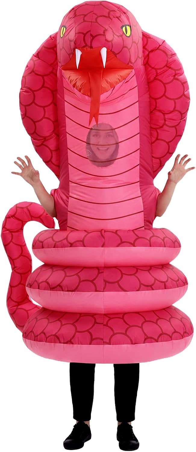Rattlesnake Inflatable Costume for Adults