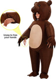 Inflatable Bear Costume for Adults, Funny Halloween Blow Up