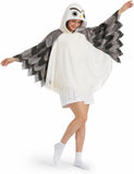 Owl Costume - Bird Cosplay Hooded Cape Halloween Thanksgiving Christmas Costume Gift for Women and Men