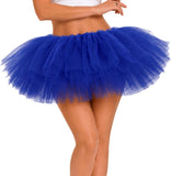 Black/White/Mulitcolor Tutu Skirt for WomenFluffy Layered