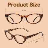 Cat Eye Costume Fashion Prop Glasses for Adults Women