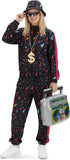 80s Outfit for Women 80s 90s Tracksuit Costume Set