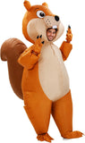 Inflatable Squirrel Costume for Adult, Halloween Funny Blow Up