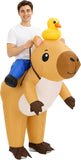 Inflatable Capybara Costume for Adults, Funny Blow Up Costume
