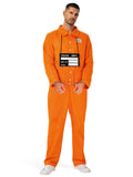 Adult Prisoner Costume for Men - Inmate Costumes Man Halloween