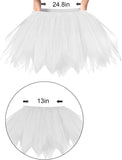 Black Orange White Tutus for Women Adults Tulle Skirt