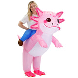 Inflatable Axolotl Costume for Adults, Halloween Costume