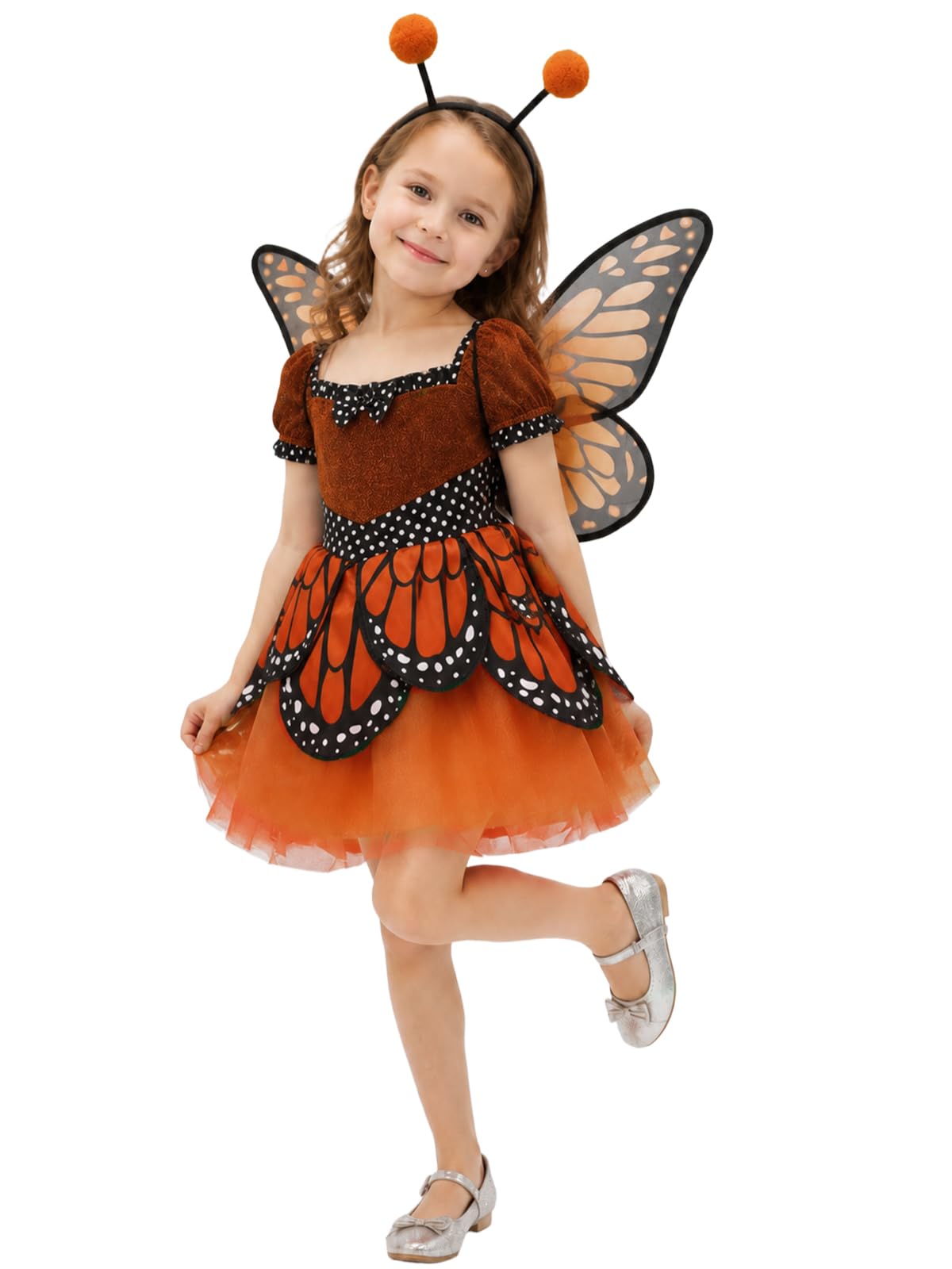3PCS Butterfly Costume for Toddlers Halloween Birthday Party