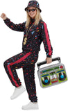 80s Outfit for Women 80s 90s Tracksuit Costume Set
