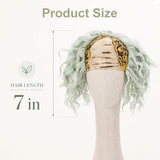 Green Mens Wig Lab Master Halloween Costume for Men
