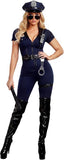 8PCS Women's Police Officer Costume
