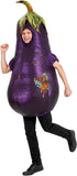 Inflatable Eggplant Costume for Adult, Funny Halloween Blow Up