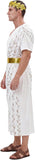 Mens Greek God Toga Costume Adult Roman Robe Outfit Greek Mythology Costumes Halloween Cosplay Costumes
