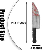 Halloween Fake Knife, Bloody Butcher, Scream Costume Accessory