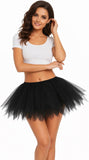 Black Orange White Tutus for Women Adults Tulle Skirt