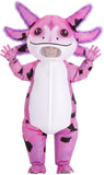 Inflatable Axolotl Costume for Kids, Blow Up Halloween Outfit