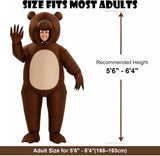 Inflatable Bear Costume for Adults, Funny Halloween Blow Up