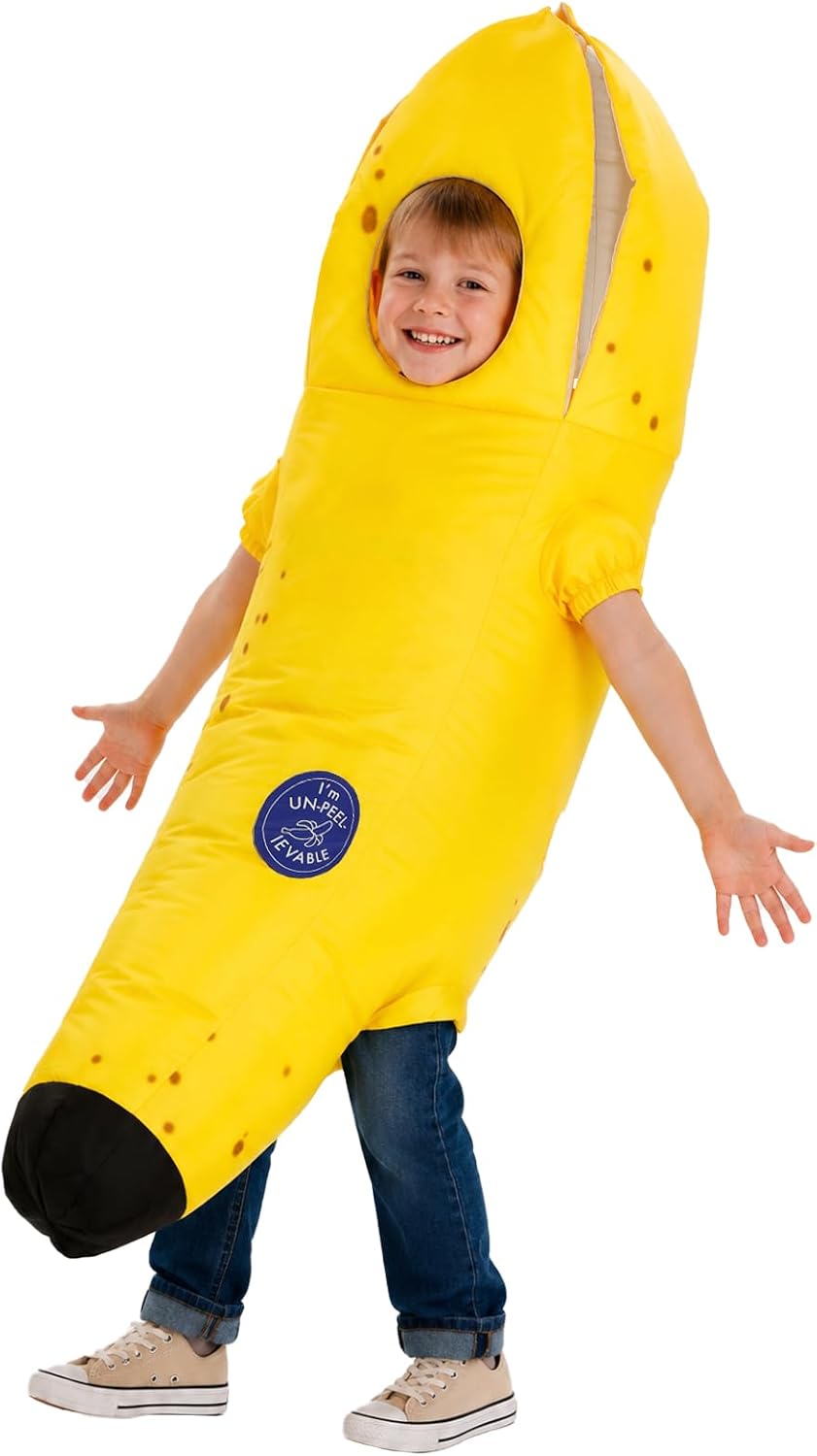 Inflatable Banana Costume for Kids Halloween Funny