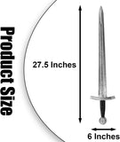 Medieval Knight Prop Sword for Halloween Costume