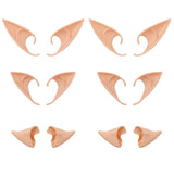 6 Pairs Pointed Elf Ears Set for Womens