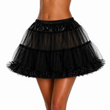 Petticoat Tutu Skirt for Women, Short Layered Tulle