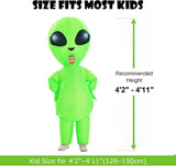 Inflatable Alien Costume for Kids, Funny Halloween Blow Up