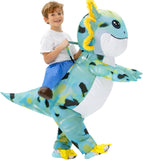 Inflatable Axolotl Costume Kids, Funny Ride-on Blow Up Outfit
