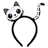 Cat Ears Headband for Adults, Halloween Costume Accessory