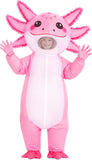 Inflatable Axolotl Costume for Kids, Blow Up Halloween Outfit