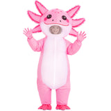 Inflatable Axolotl Costume for Kids, Blow Up Halloween Outfit