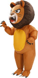 Inflatable Lion Costume for Adults, Halloween Funny Blow Up