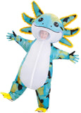 Inflatable Axolotl Costume for Kids, Blow Up Halloween Outfit