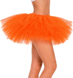 Black/White/Mulitcolor Tutu Skirt for WomenFluffy Layered
