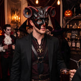 Halloween Mask for Adults, Scary Costume Mask for Halloween Party Cosplay